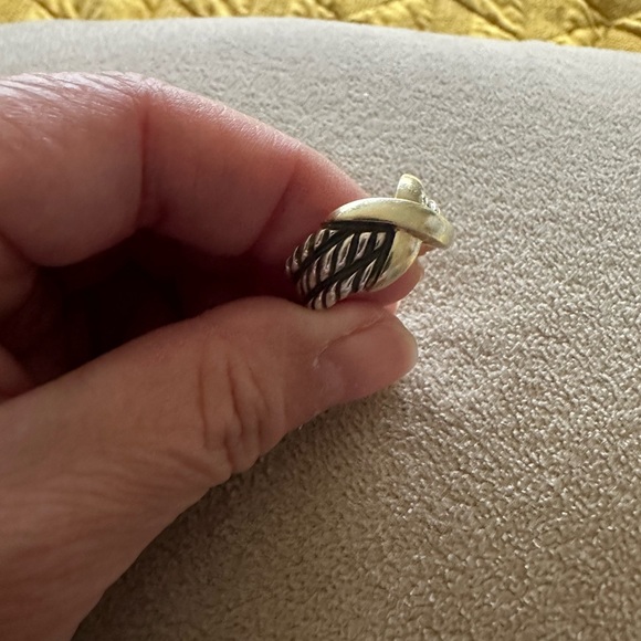 Today Only 🌺David Yurman vintage X ring. Approx. size 6.5.-7 - Picture 4 of 5